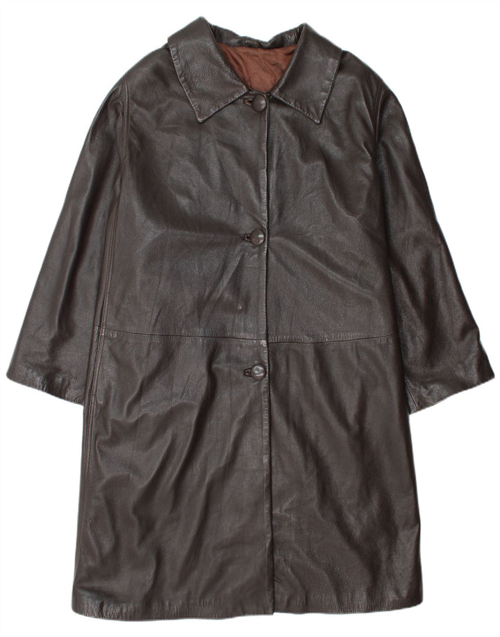 Conbipel ženski preveliki kožni kaput IT 48 XL smeđa koža