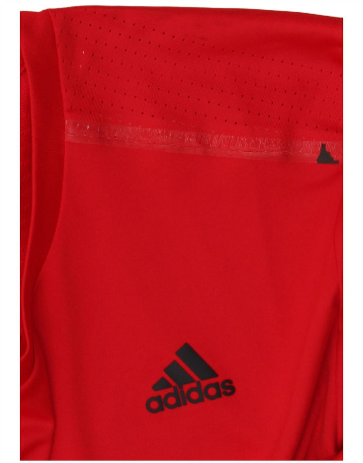 Adidas muška Climacool majica kratkih rukava XL crveni poliester