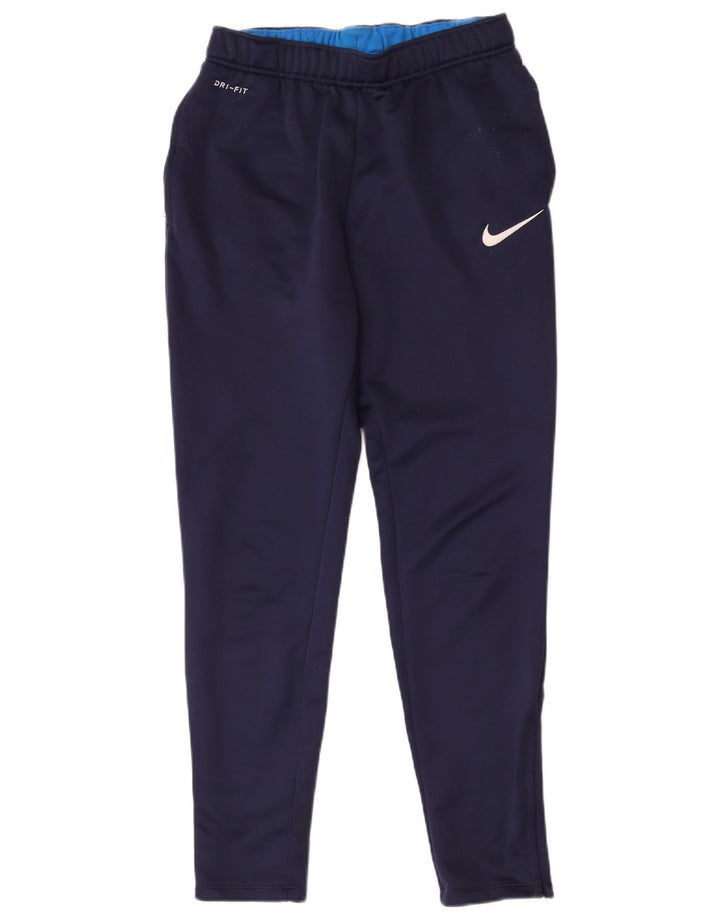 Nike muške Dri Fit hlače za trenirku Srednje tamnoplavi poliester
