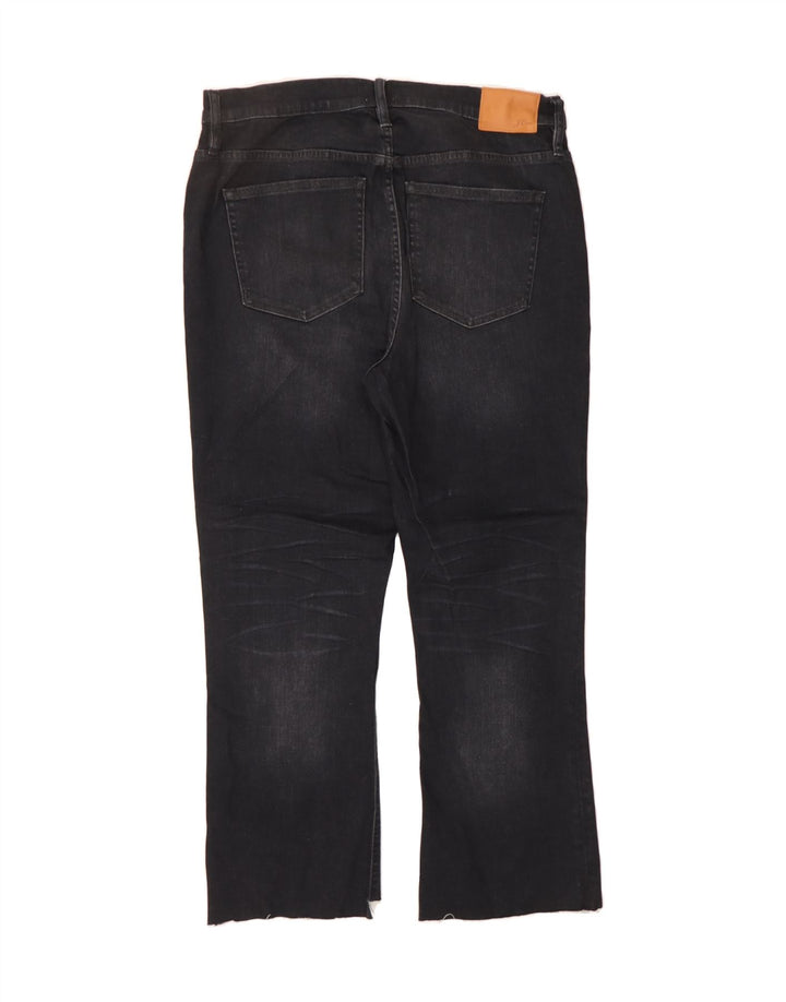 J. CREW Womens Cropped Jeans W32 L27 Black Cotton Vintage J. Crew and Second-Hand J. Crew from Messina Hembry 