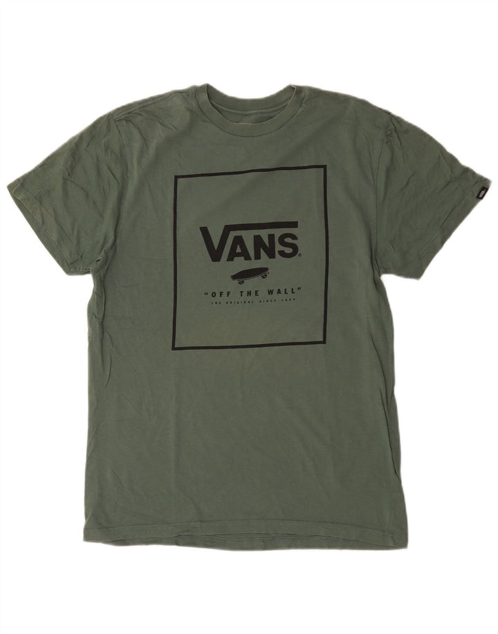 Vans muška majica kratkih rukava prilagođenog kroja srednje zelene boje