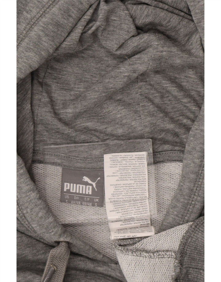 PUMA muška majica s kapuljačom s kapuljačom, mali sivi flekasti poliester