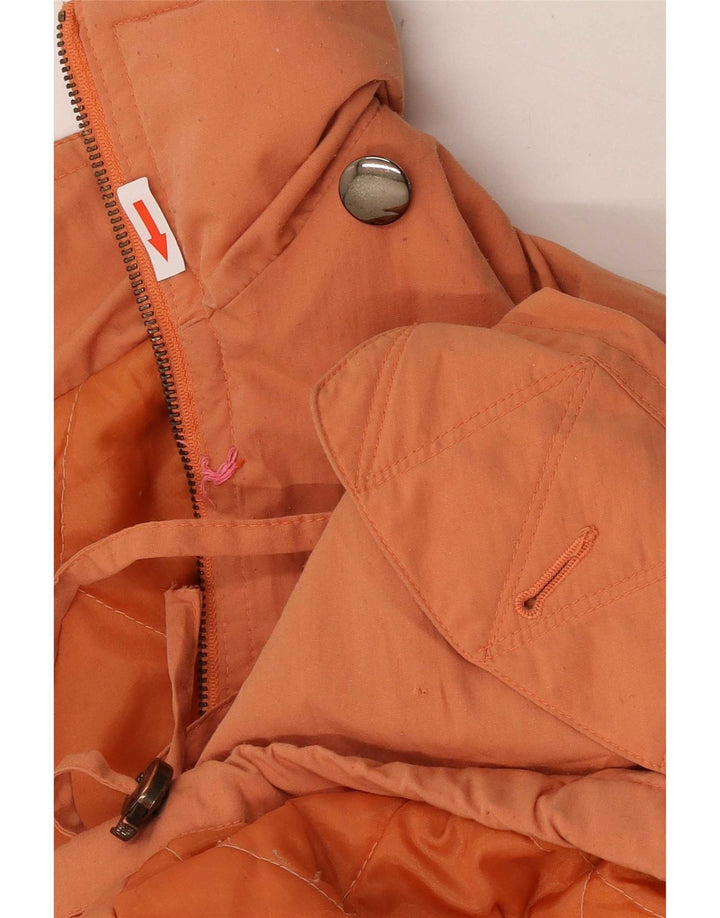 Vintage ženska parka jakna UK 18 XL narančasta