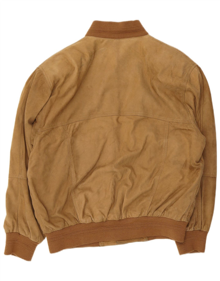 VINTAGE muška bomber jakna od brušene kože IT 50 Large Brown