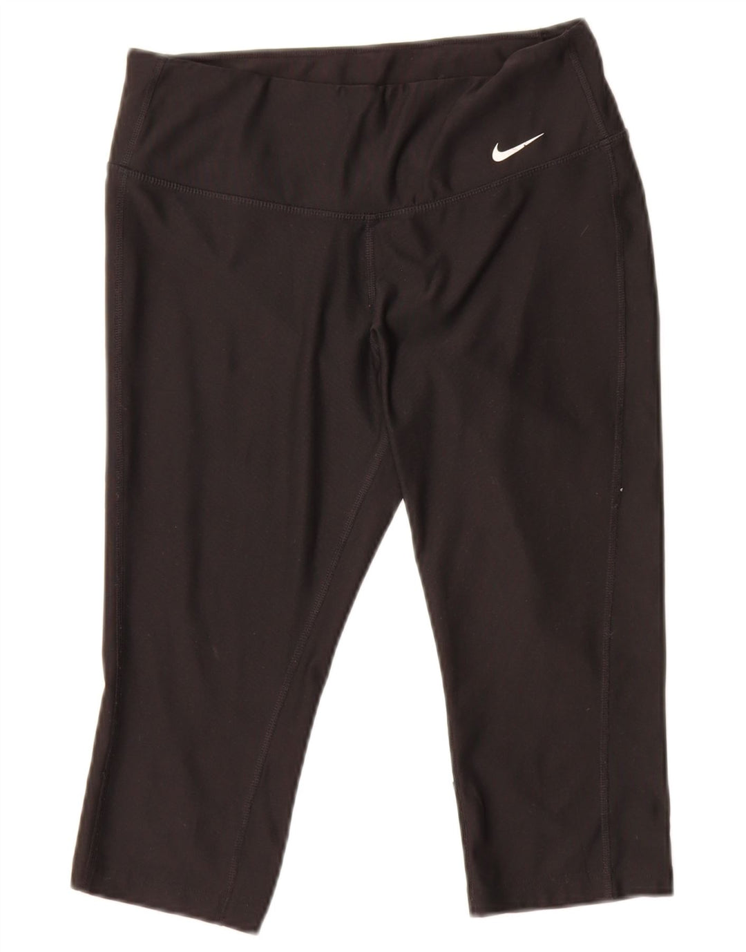 Nike ženske kapri tajice UK 10 male crne poliesterske