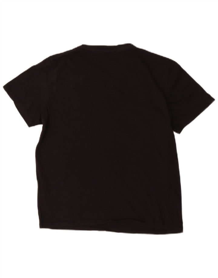 Jack & Jones Muška majica kratkih rukava Mali crni pamuk
