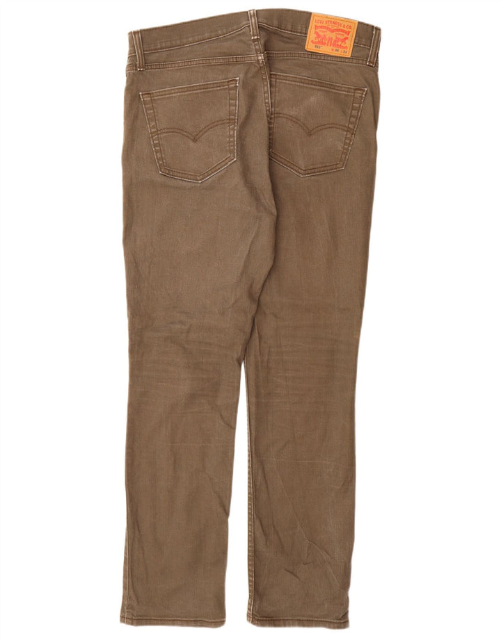 Levi's muške 511 uske traperice W36 L32 sivi pamuk