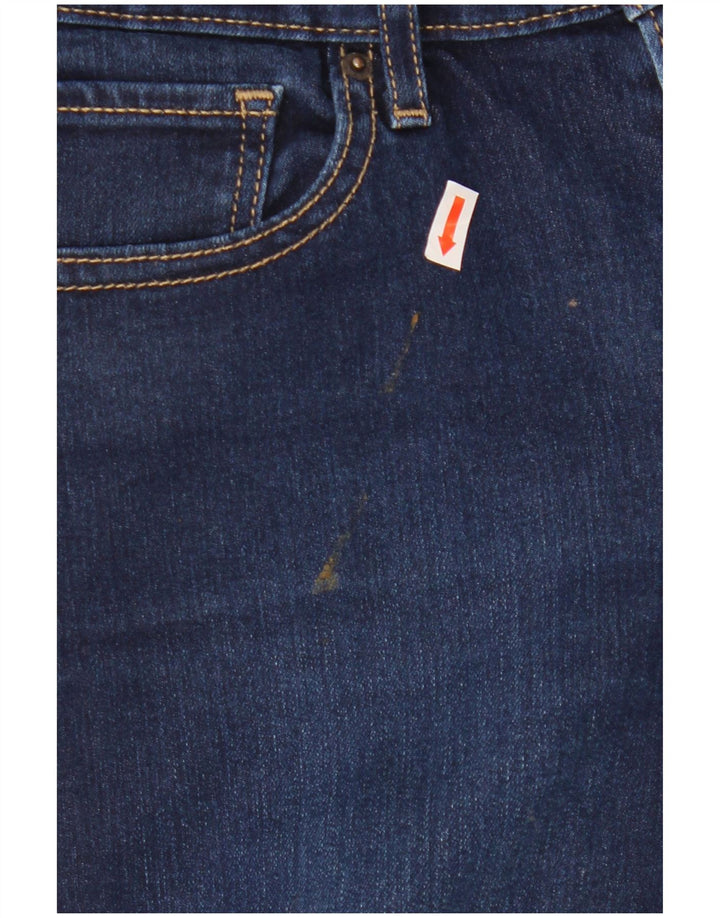 LEVI'S ženske 711 uske traperice W30 L32 tamnoplavi pamuk