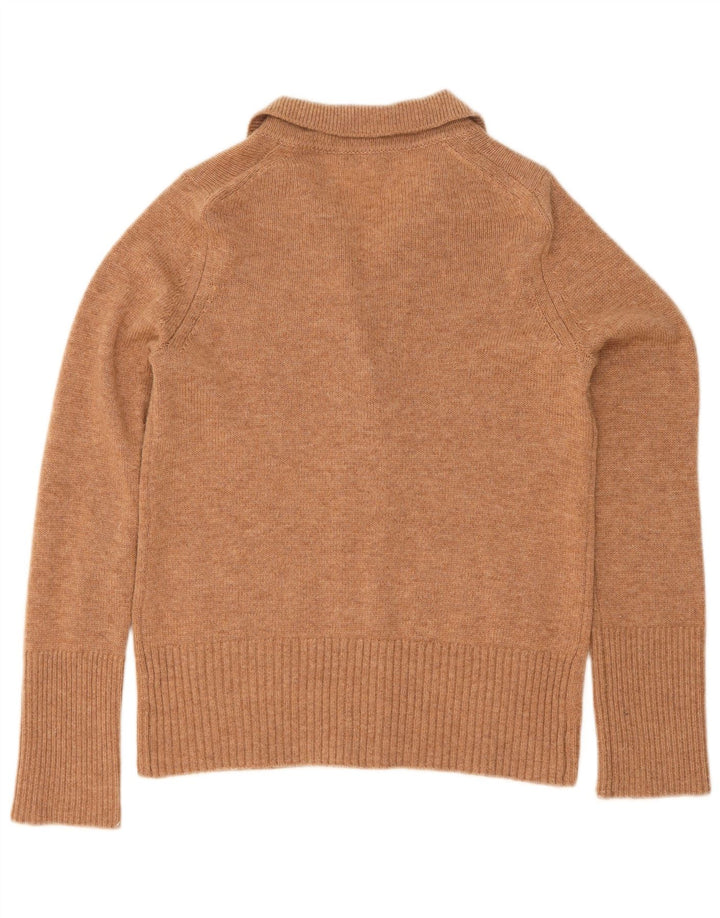 Marks & Spencer ženski džemper s autogramom UK 10 Small Beige