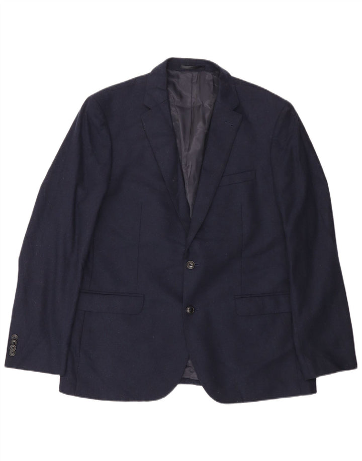 John Lewis muški sako sa 2 gumba UK 44 2XL tamnoplava vuna