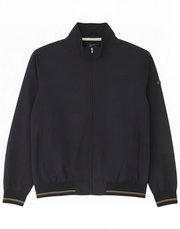 Wampum Mens Bomber Jacket UK 46 3XL tamnoplavi poliester