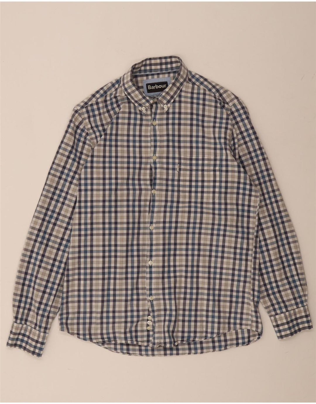 Barbour muška košulja Medium Blue Gingham