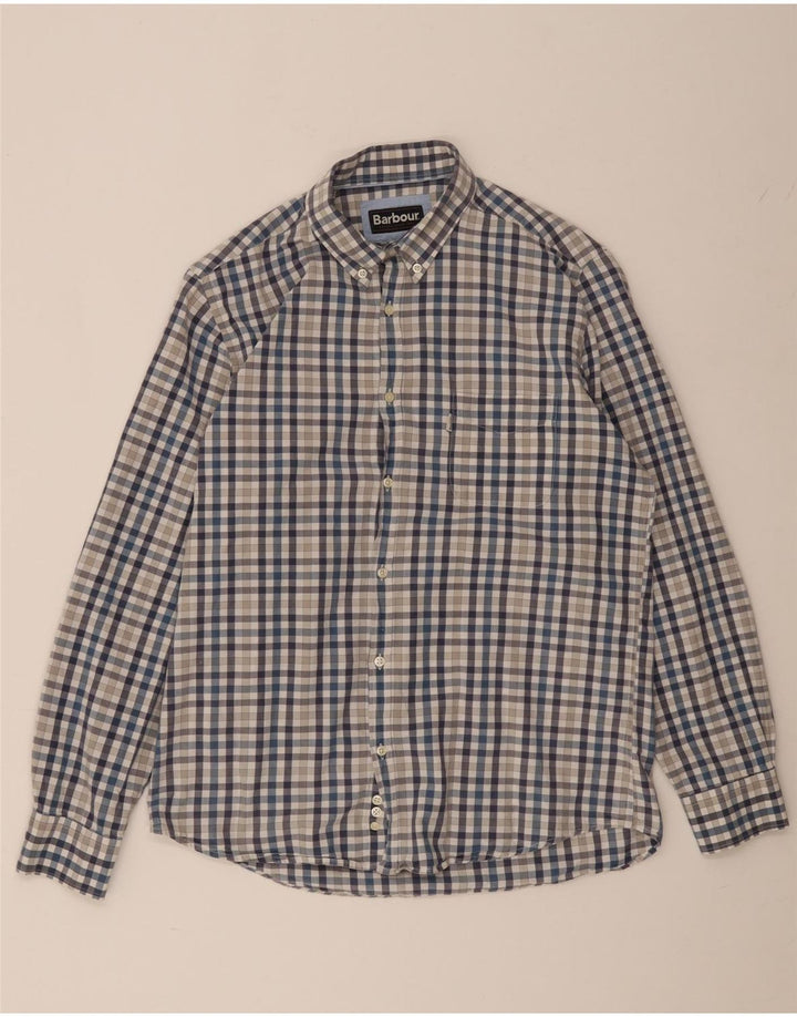 Barbour muška košulja Medium Blue Gingham