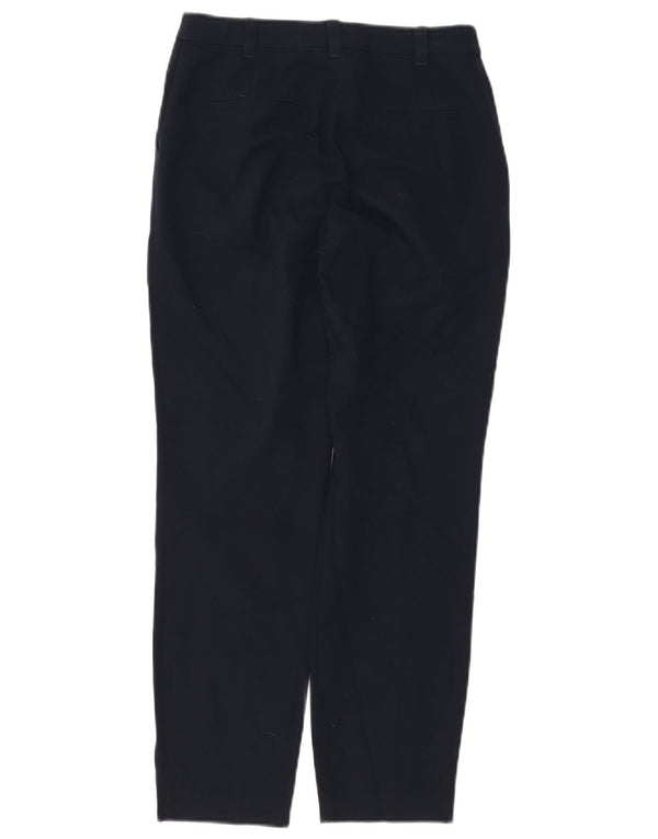 Topshop ženske male hlače ravnog odijela UK 4 XS W24 L27 tamnoplave