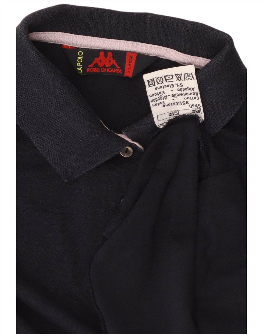 KAPPA Polo majica za djevojčice 13-14 godina XL tamnoplavi pamuk