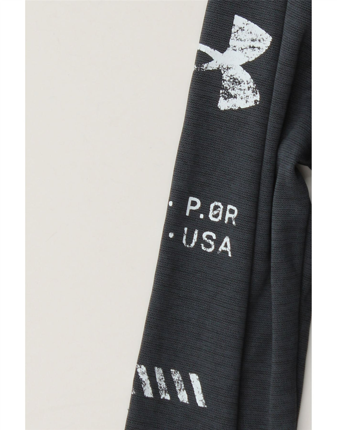 Under Armour Boys Graphic Pulover Trenirka Top 9-10 Years srednje siva