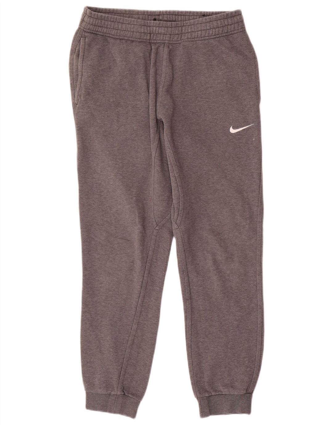 NIKE Ženska trenirka Hlače Joggers UK 10 Mali sivi pamuk