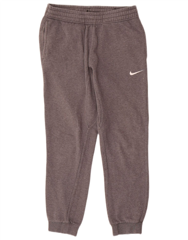 NIKE Ženska trenirka Hlače Joggers UK 10 Mali sivi pamuk