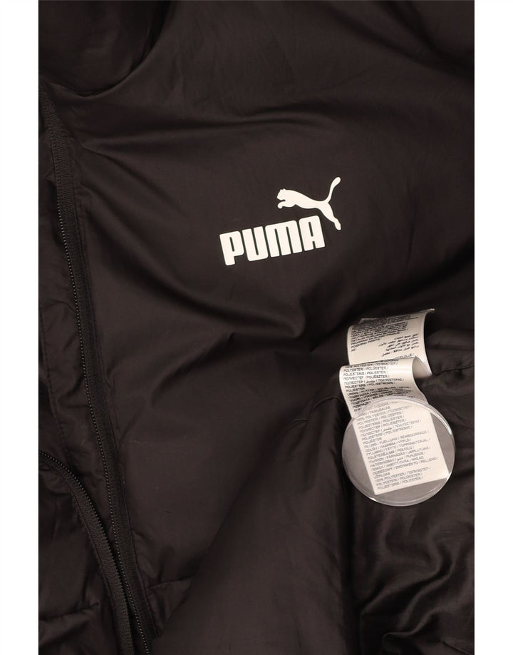 PUMA muška podstavljena jakna UK 42 XL crni poliester
