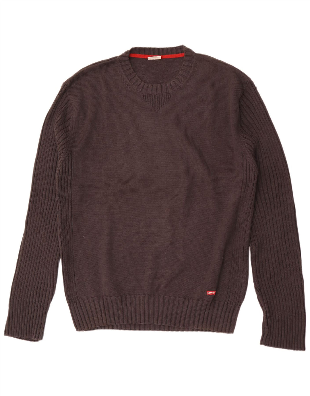 Levi's muški pulover s okruglim izrezom 2XL crni pamuk