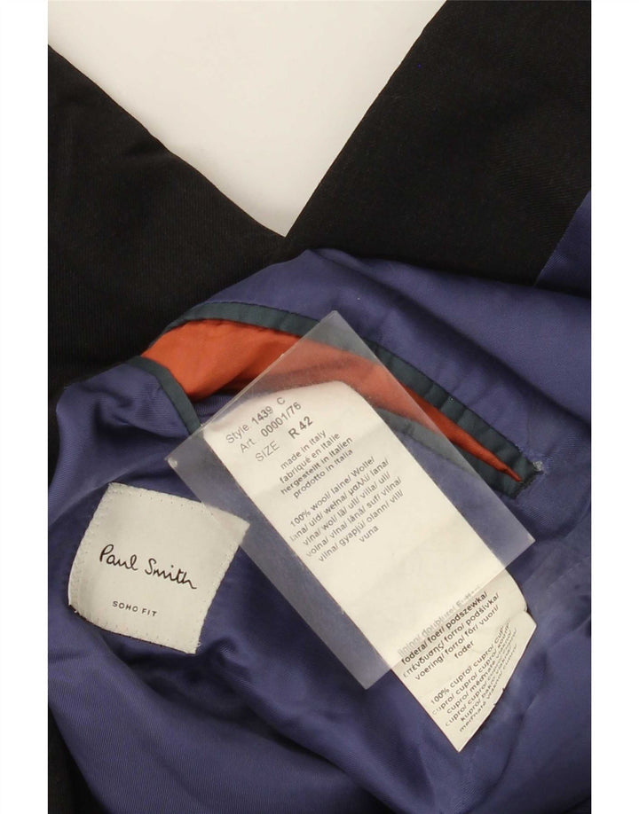 Paul Smith Muški Soho sako sa 2 gumba UK 42 XL siva vuna