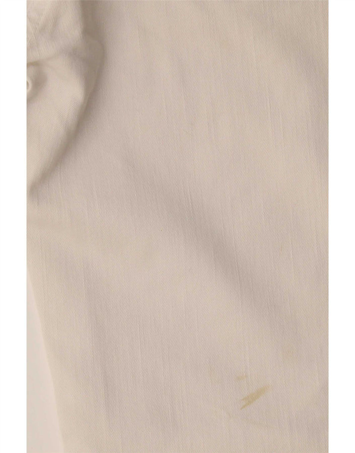 Ženske ravne traperice Dolce & Gabbana W32 L30 Bijele