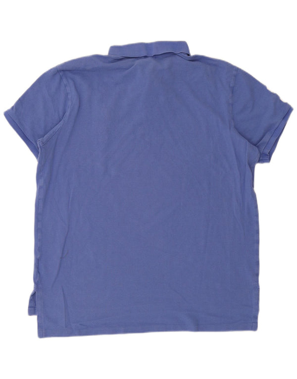 Polo Ralph Lauren muška majica prilagođenog kroja XL, plavi pamuk