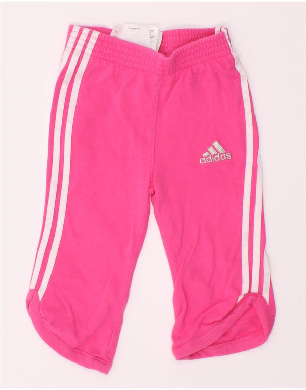 Adidas Capri trenirke za djevojčice 3-6 mjeseci, ružičasti pamuk