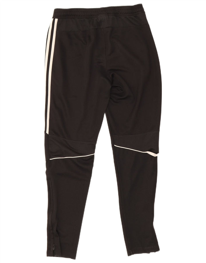Adidas muške trenirke Climalite male crne poliesterske hlače