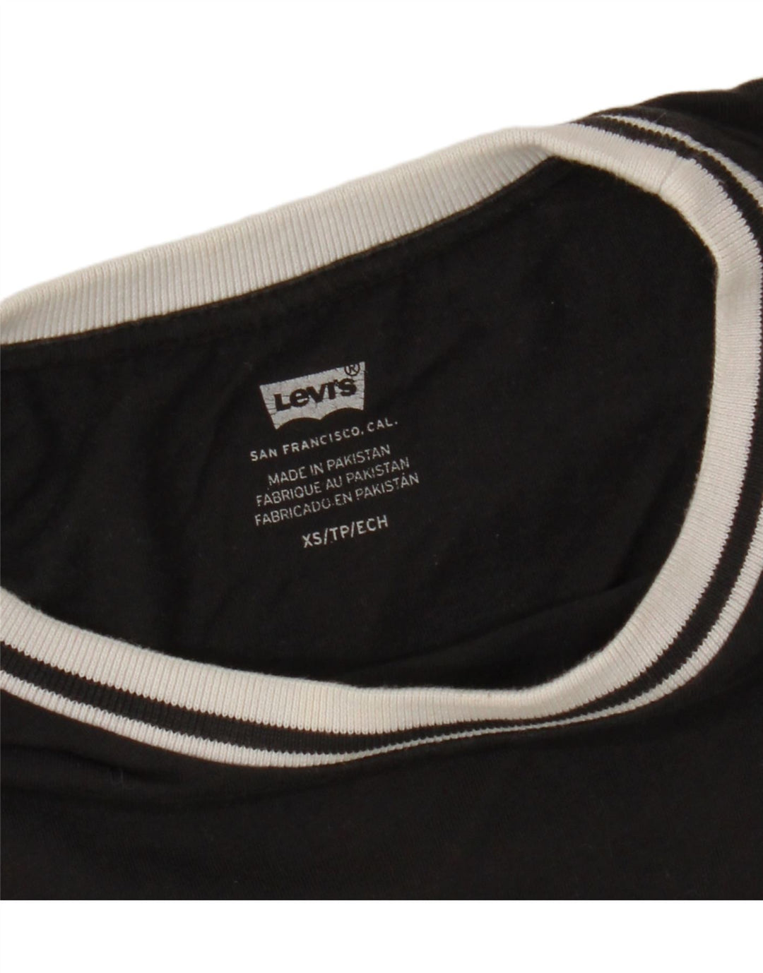 LEVI'S ženska majica kratkih rukava UK 6 XS crna