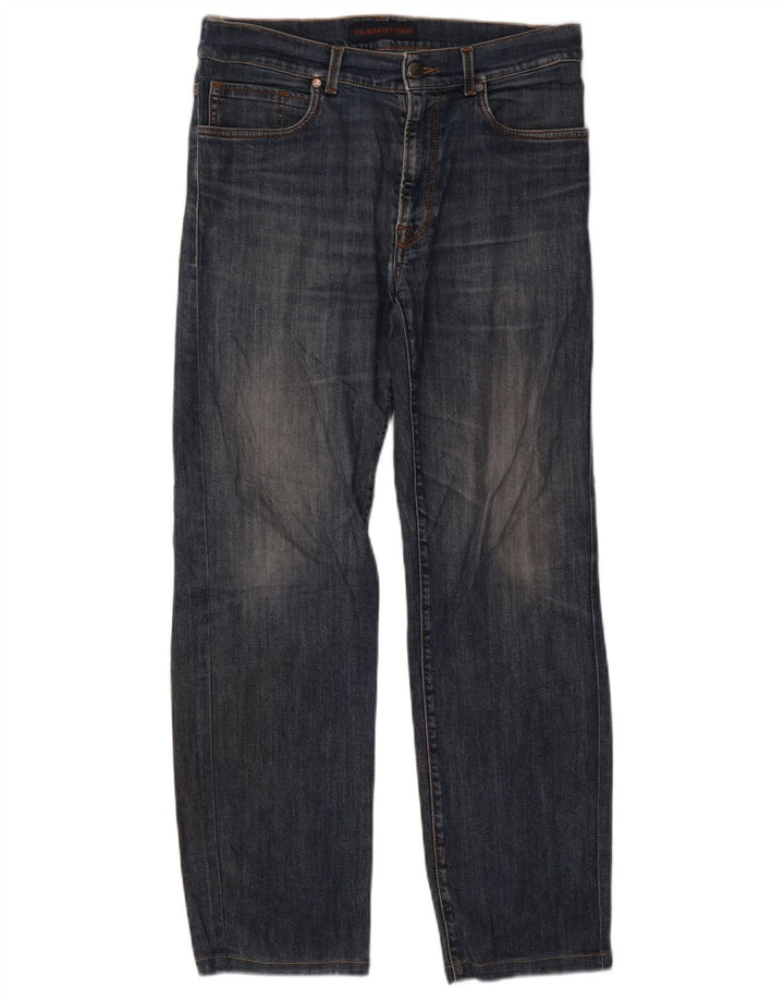 Trussardi muške ravne traperice W32 L28 plave