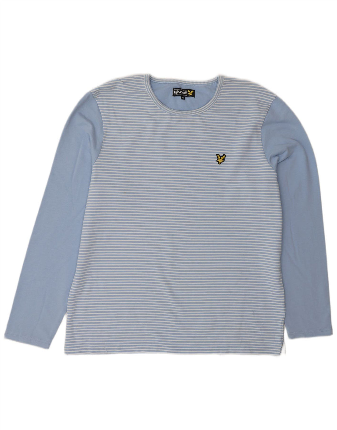 Lyle & Scott muška majica dugih rukava XL s plavim prugama