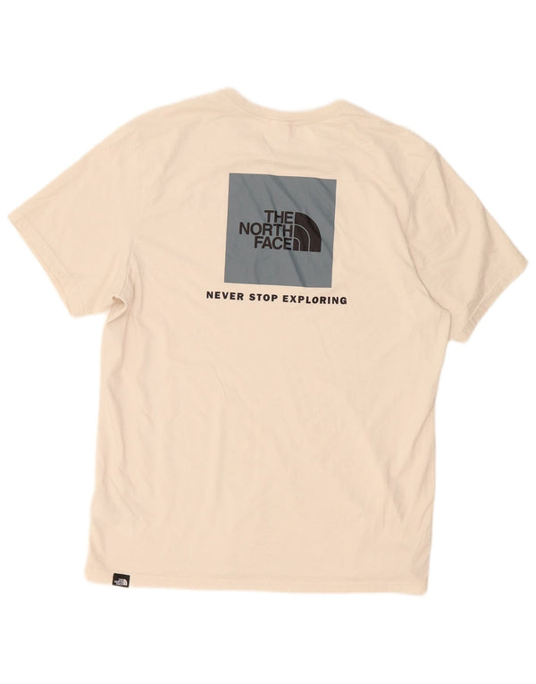 The North Face muška majica kratkih rukava Slim Fit Large Pamuk u bež boji