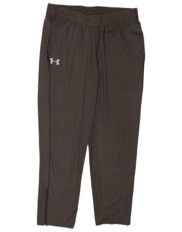 Under Armour muške hlače za trenirku Heat Gear XL sivi poliester