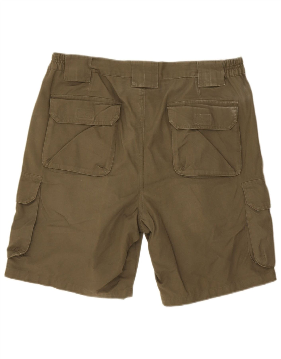 Zara muške kargo kratke hlače EU 42 Large W32 kaki pamuk