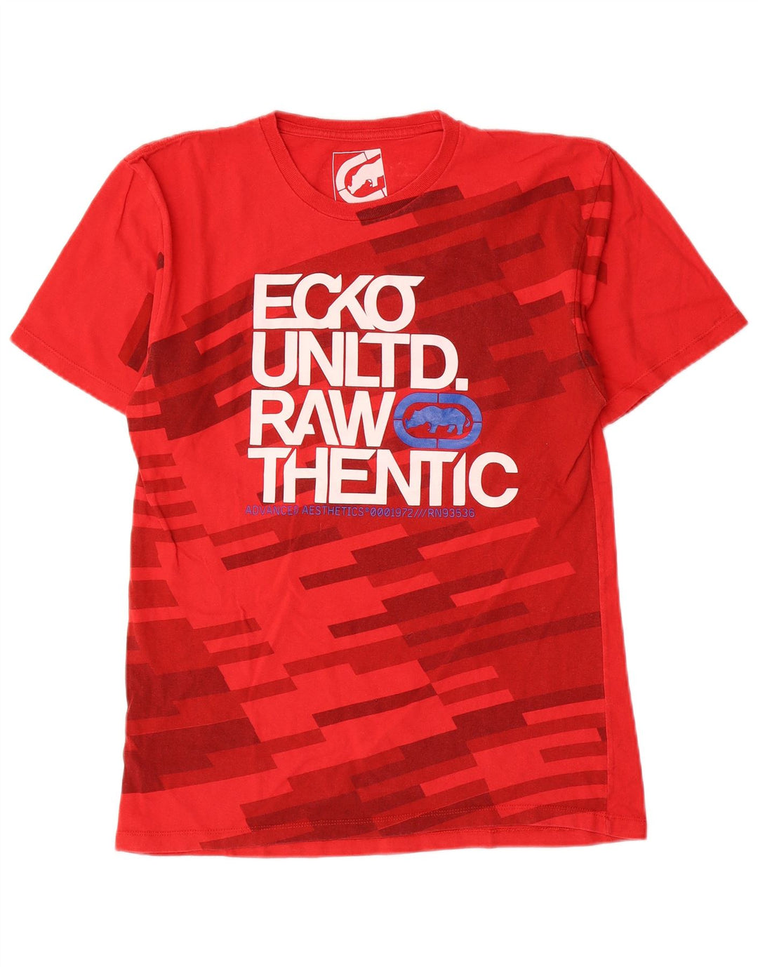 Ecko Unltd muška majica kratkih rukava s grafičkim motivima, mali crveni geometrijski pamuk