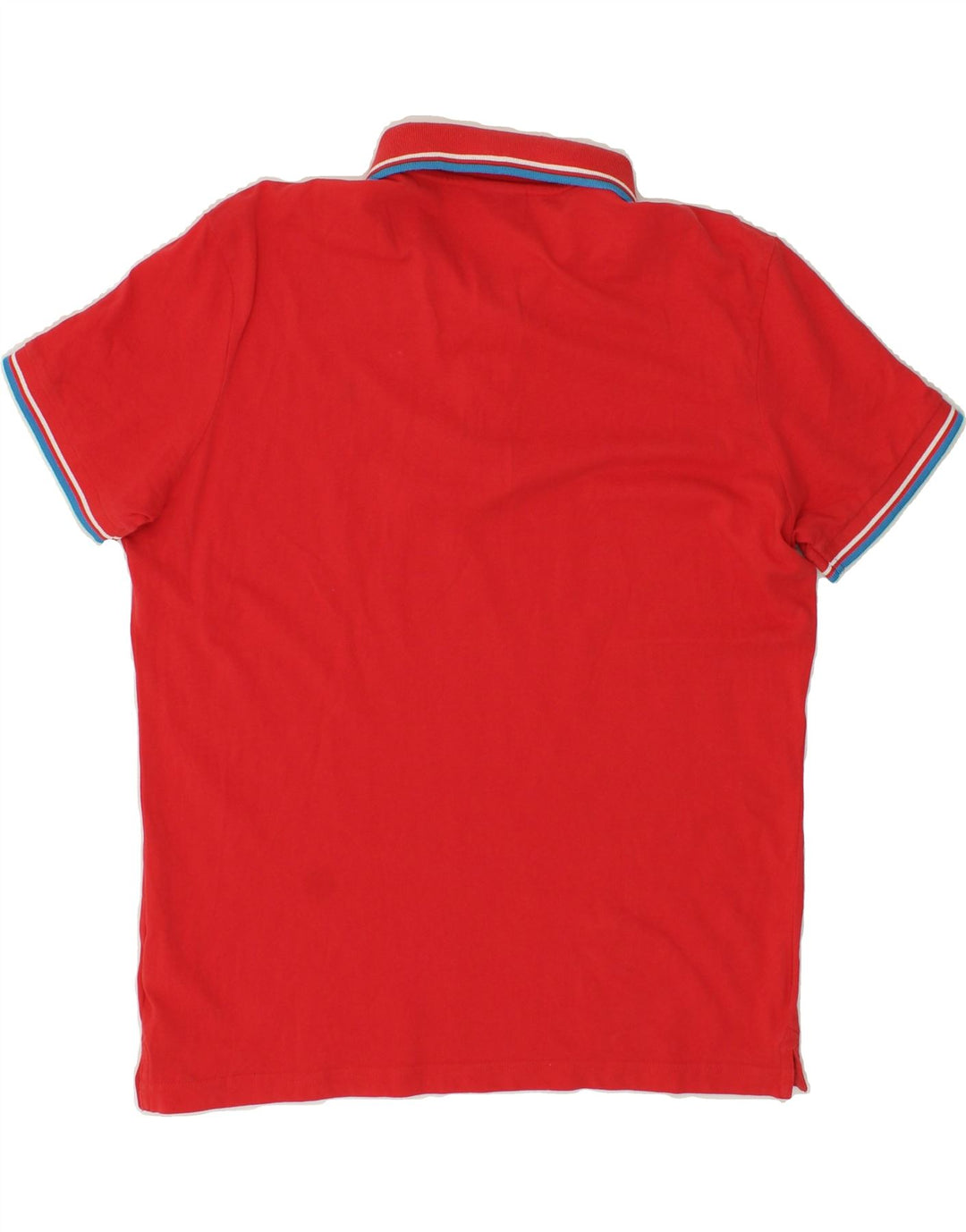 DIADORA Mens Polo Shirt Large Red Cotton Vintage Diadora and Second-Hand Diadora from Messina Hembry 