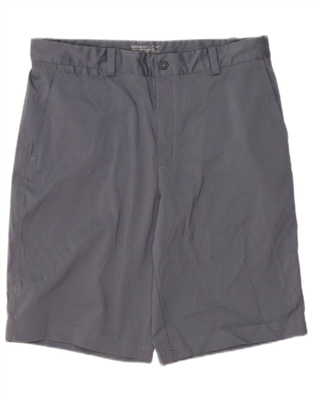 Nike Dri Fit Chino kratke hlače W32 Srednje sivi poliester