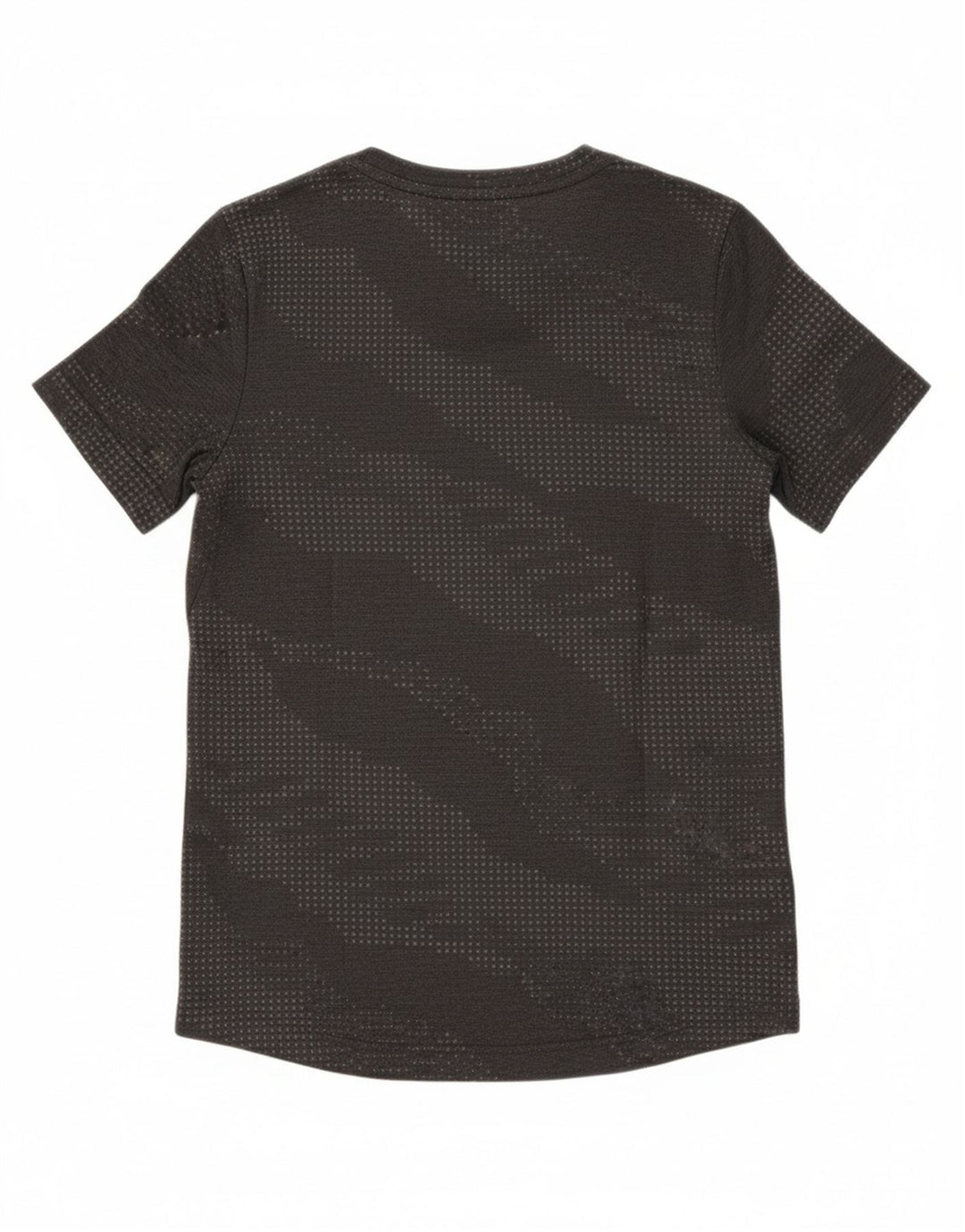 ADIDAS Boys T-Shirt Top 11-12 Years Grey Camouflage Polyester