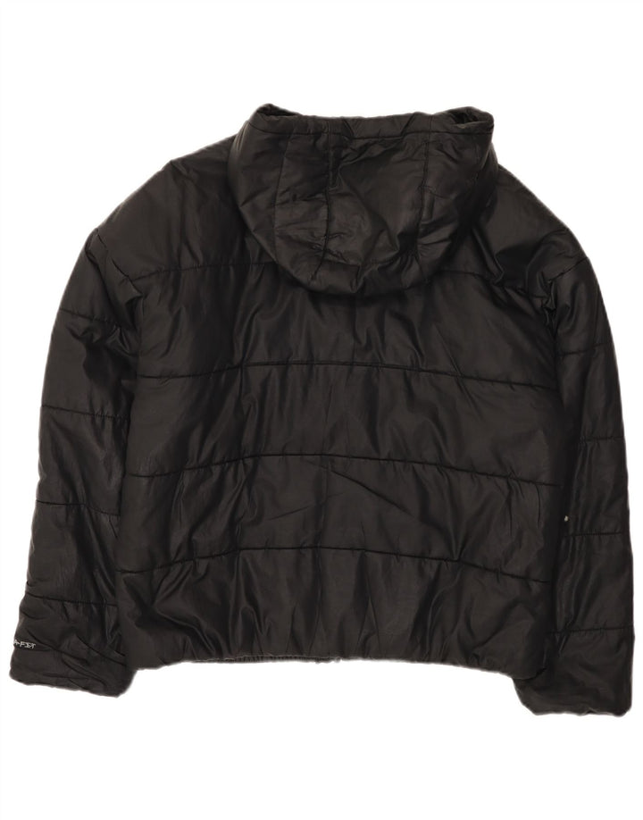 Nike ženska Therma-Fit velika podstavljena jakna UK 10 mala crna poliester