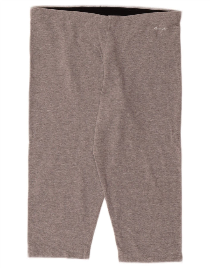 CHAMPION Womens Capri Leggings XL Grey