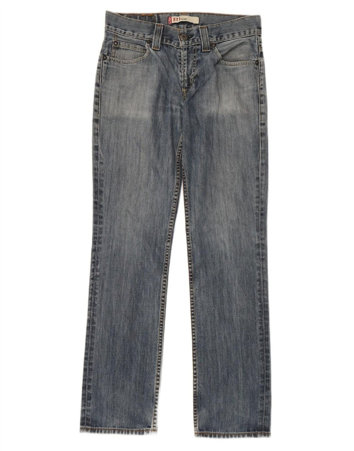 LEVI'S Mens 511 Slim Jeans W32 L31 Blue Cotton Vintage Levi's and Second-Hand Levi's from Messina Hembry 