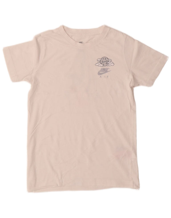 Nike Boys Graphic T-Shirt Top 10-11 Years Srednje bijeli pamuk