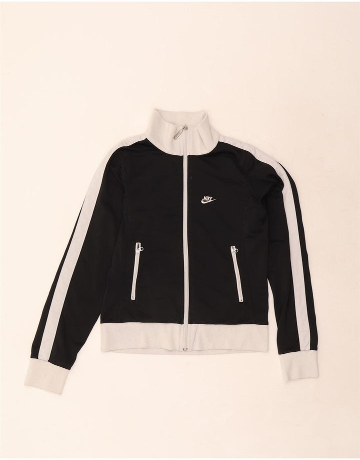 Nike ženska puna trenirka UK 8/10 mala crna poliesterska boja