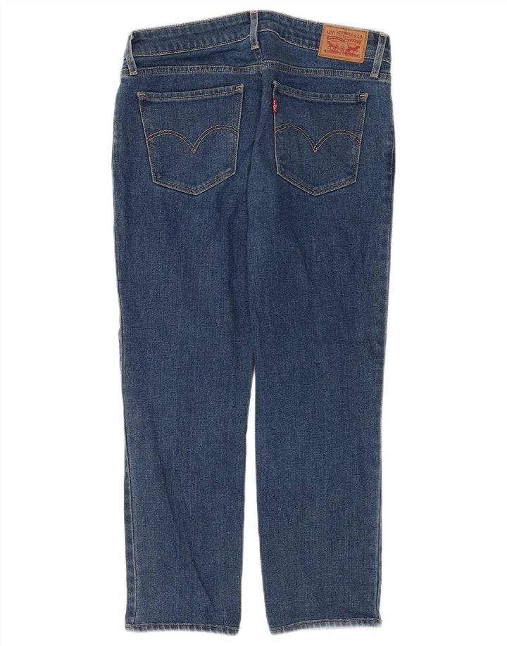 LEVI'S Ženske kratke uske traperice 712 W29 L24 Plavi pamuk