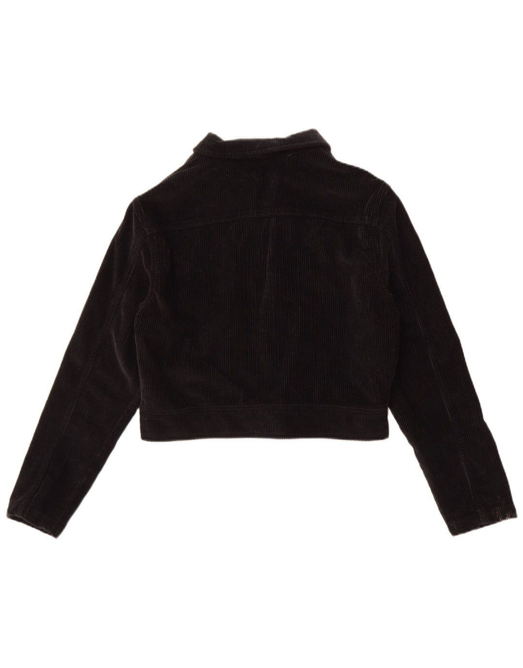 Superdry ženska jakna od samta UK 12 Srednje crni pamuk