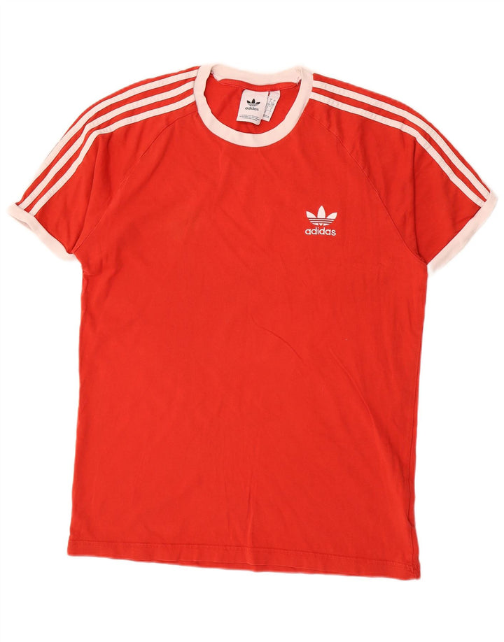Adidas muška majica kratkih rukava velika crvena pamuk