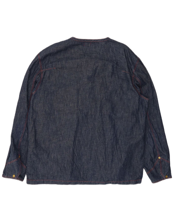 LEVI'S muški pulover traper košulja XL tamnoplavi pamuk