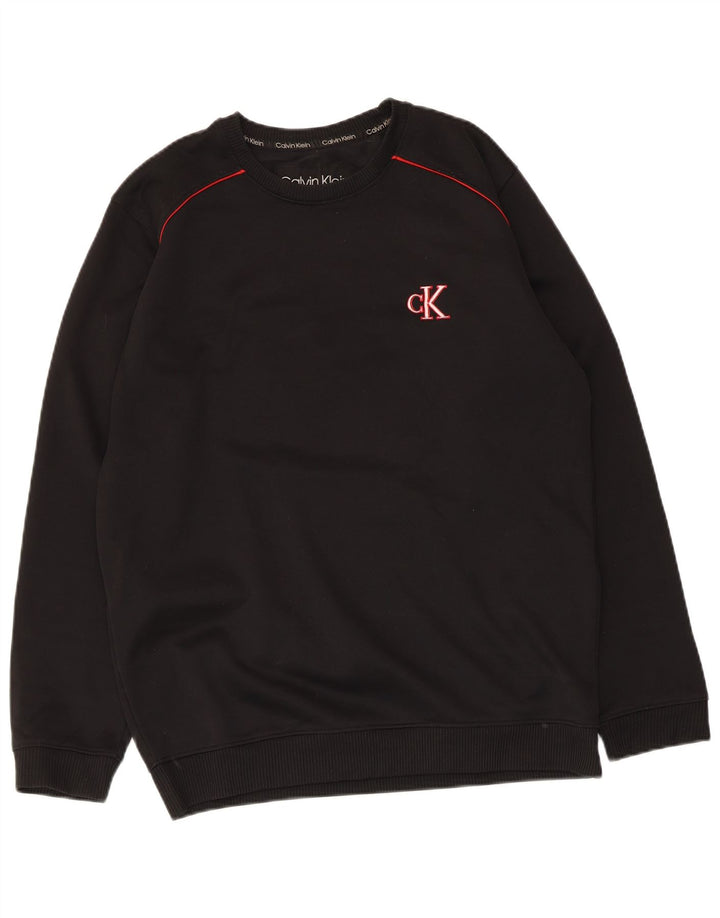 Calvin Klein ženski džemper XL crni