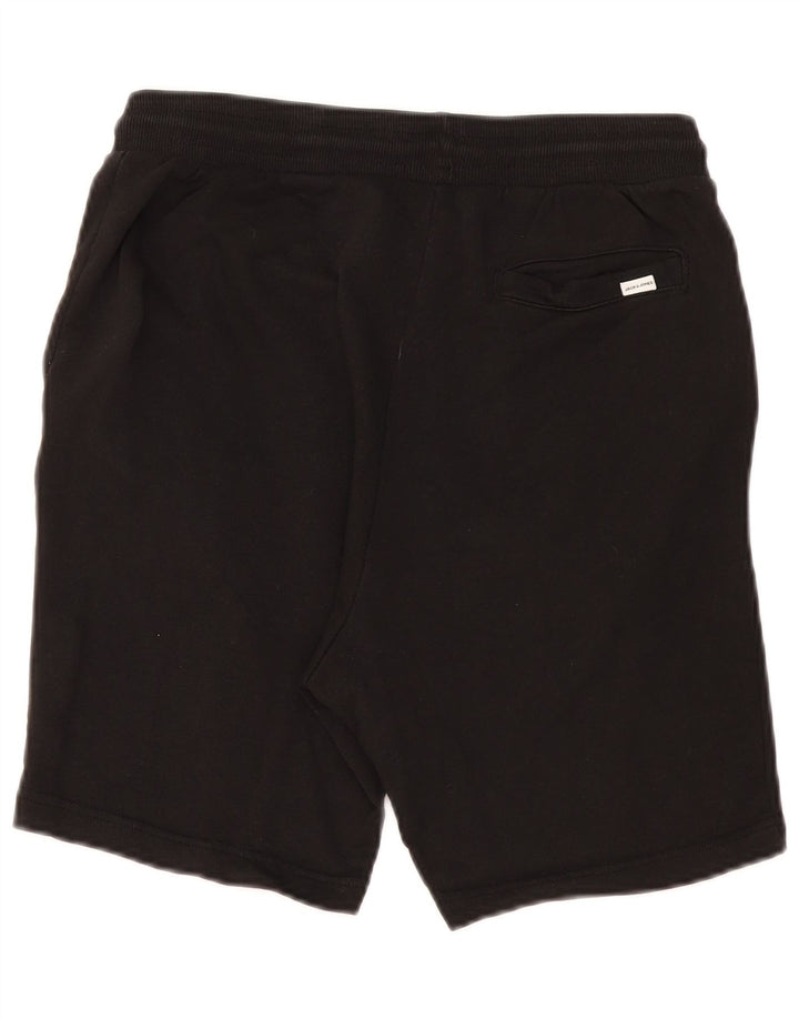 Jack & Jones muške sportske kratke hlače Srednje crni pamuk